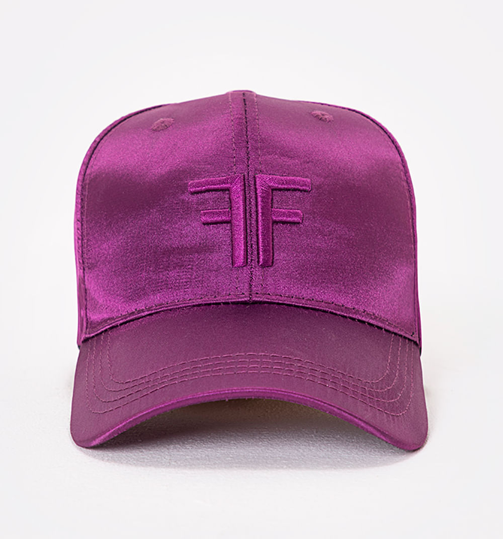 Gorra Satin Logo Bordado