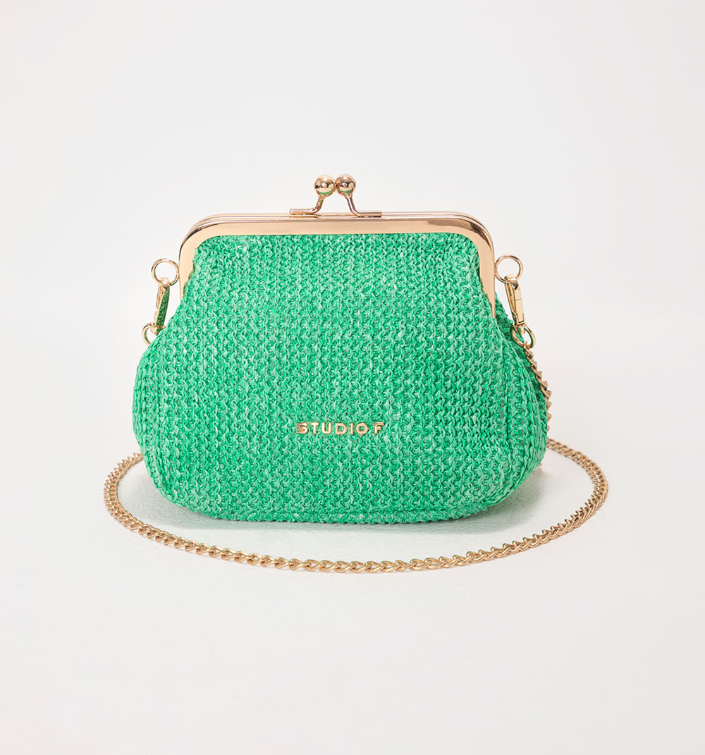 Bolso Manos Libre Tejido Natural