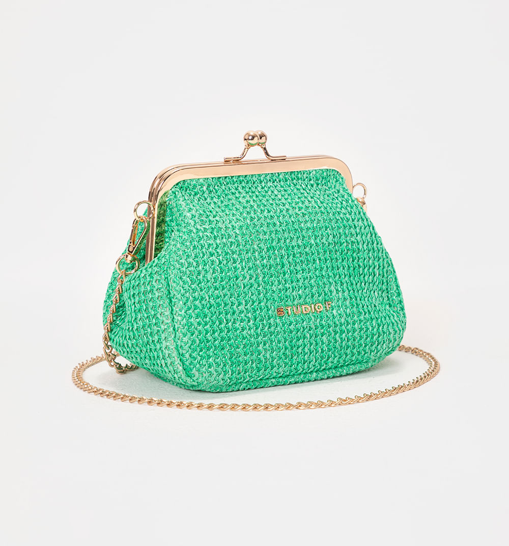 Bolso Manos Libre Tejido Natural