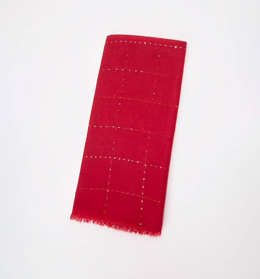 Pashmina Basica Con Lentejuelas