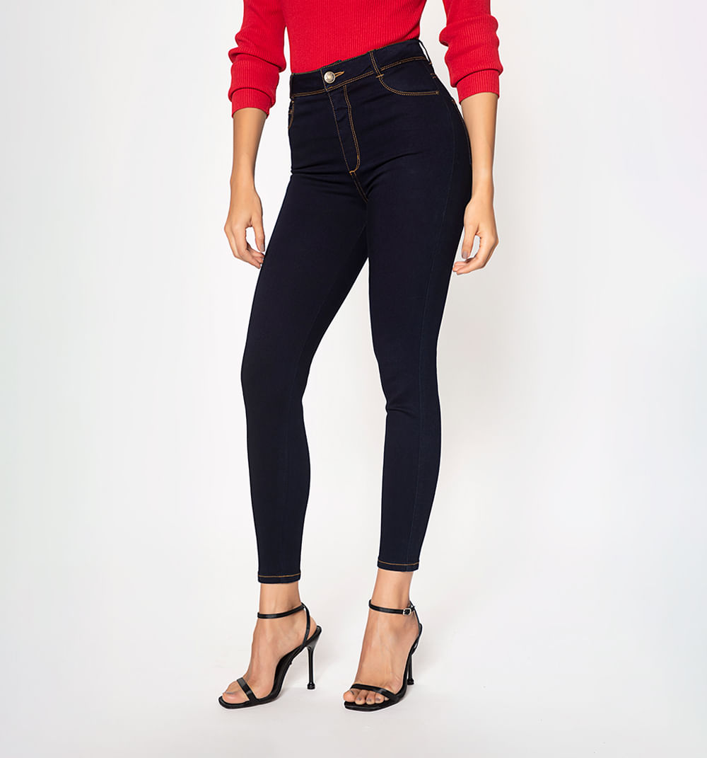 Jean Ultra Slim Lupita Tiro Super Alto T