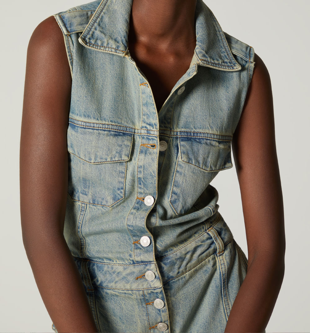 Enterizo Sisa, Palazo, Con Cortes Y Aber