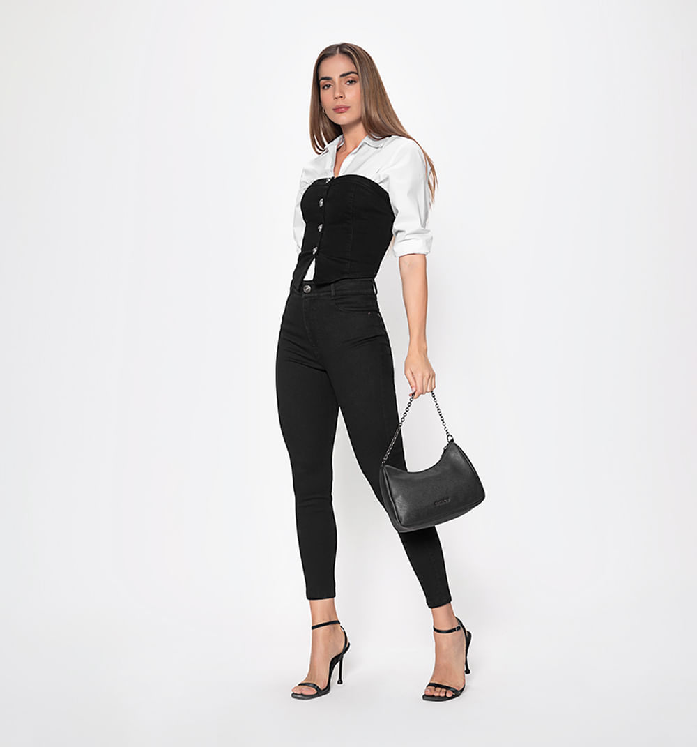 Blusa Starple, Botones En Perla