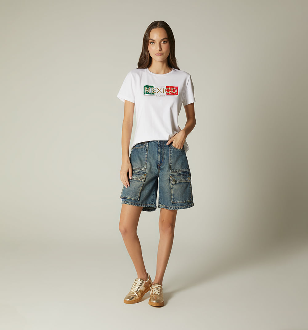 Camiseta Manga Corta Basic Colombia