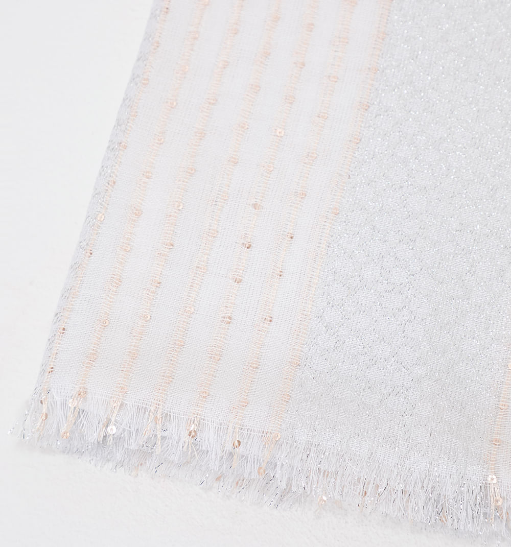 Pashmina Jacquard Lentejuela Y Lurex