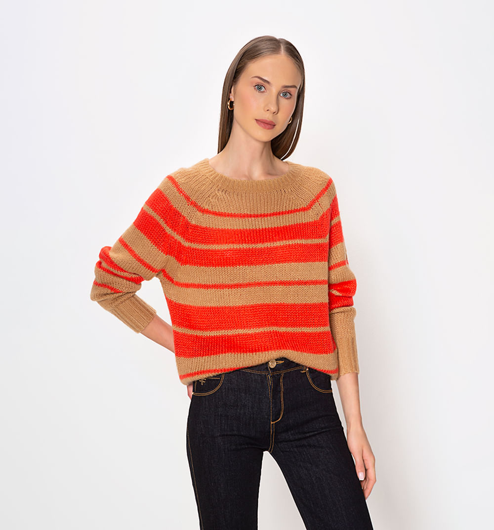 Sueter Tejido A Rayas