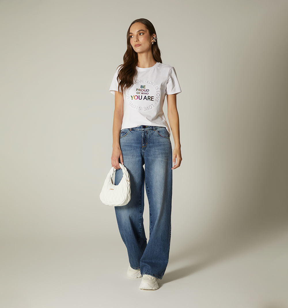 Camiseta Con Repujado Pride