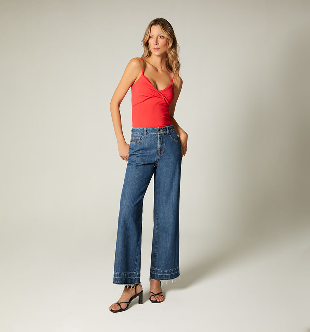 Blusa Tiras Con Entorche