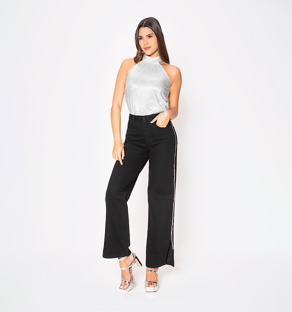 Jean Bota Recta, Tiro Alto, Con Cristale