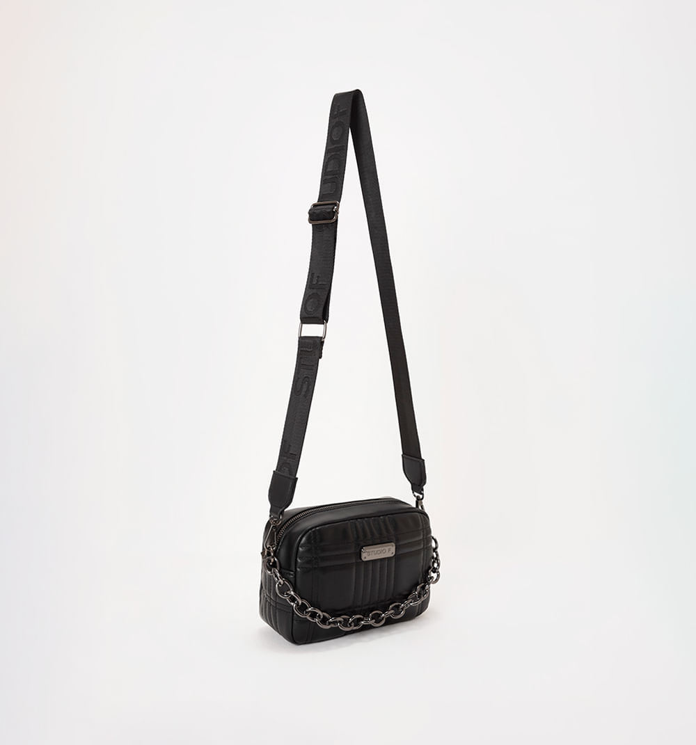 Bolso Manos Libres Mediano Con Riata En