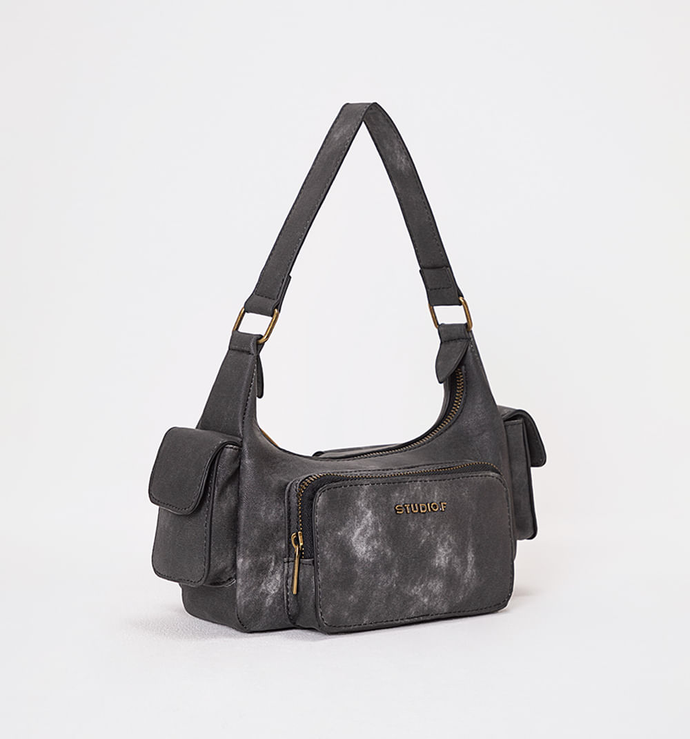Bolso De Hombro Vintage Utilitario
