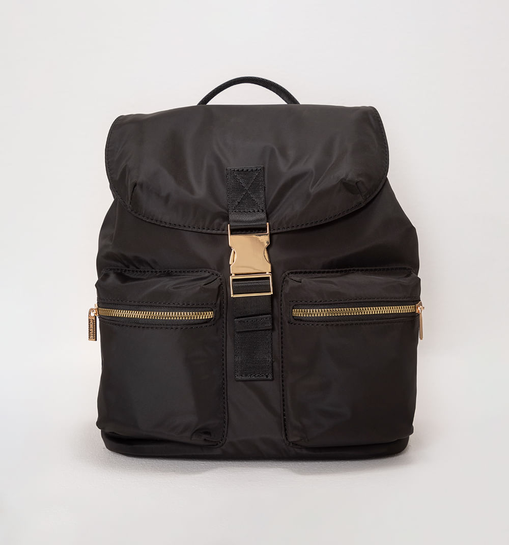 Bolso De Hombro Backpack Con Cierre Buck