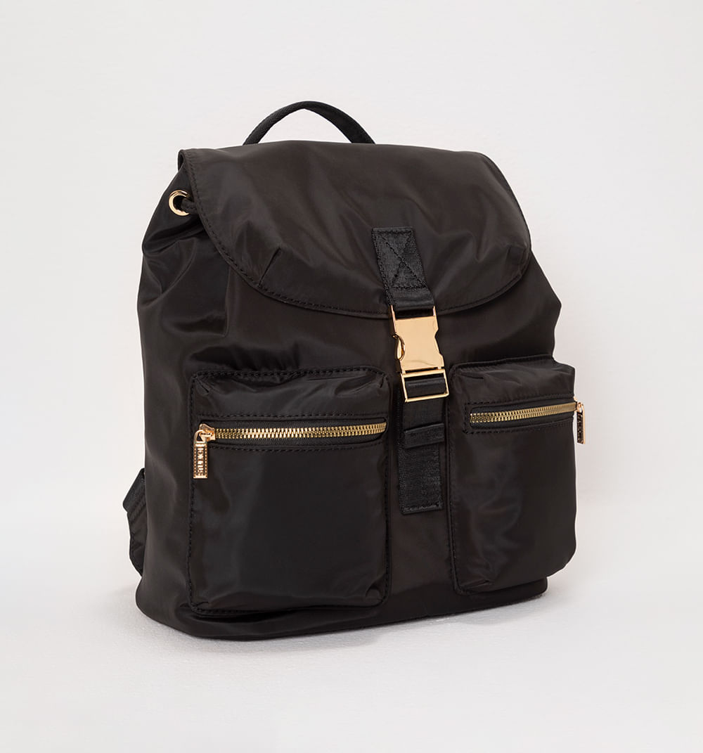 Bolso De Hombro Backpack Con Cierre Buck