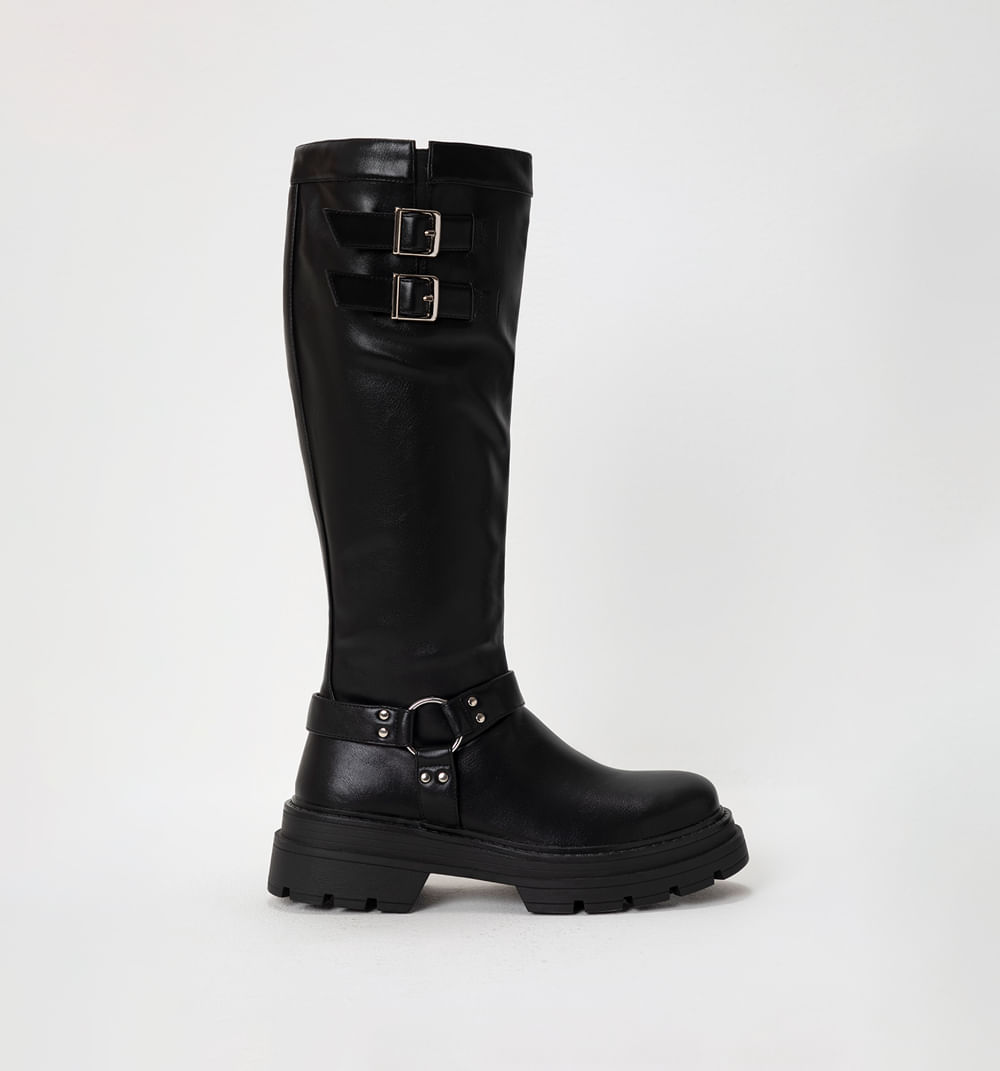 Bota Caña Alta Tractor Con Herrajes Corr