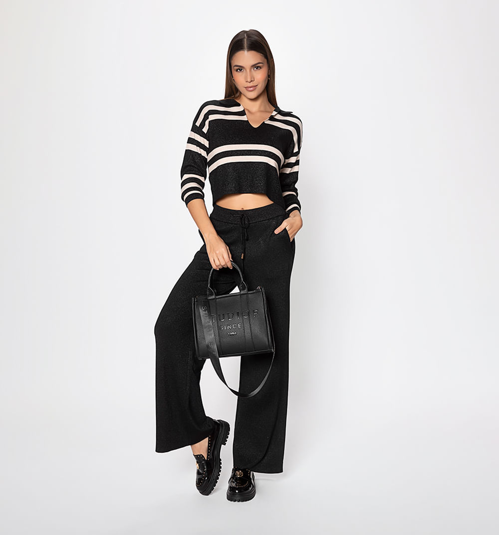 Conjunto Viajero En Tejido De Punto