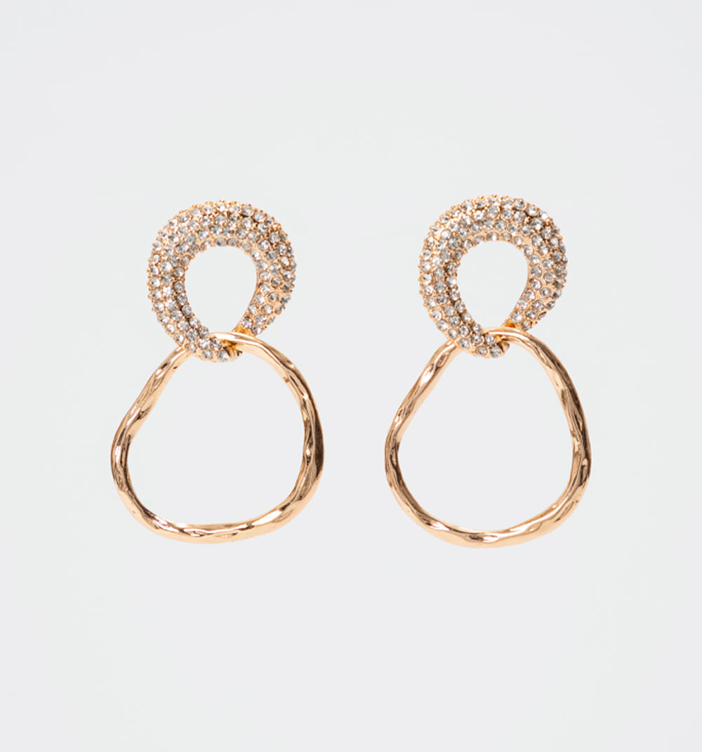 Aretes Asimetricos Con Cristales