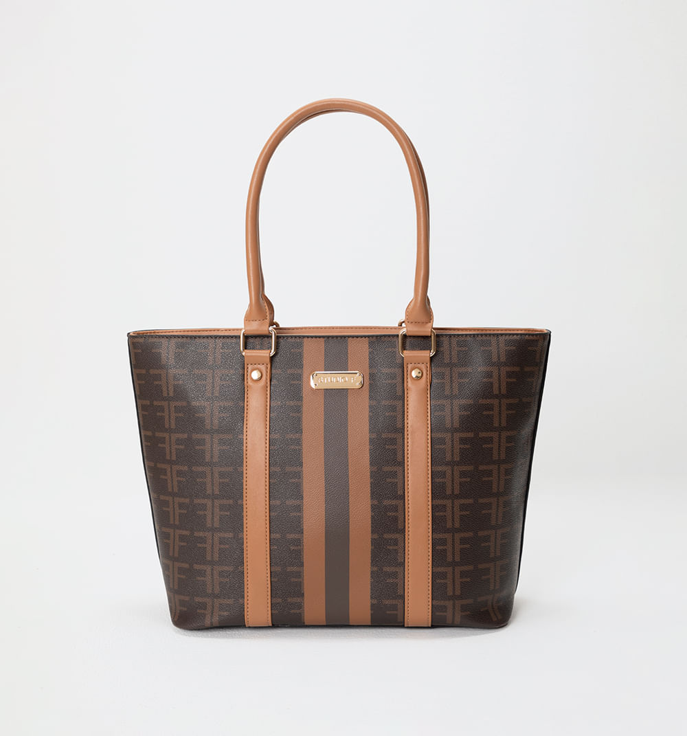 Bolso De Hombro Logomania Ff Con Detalle