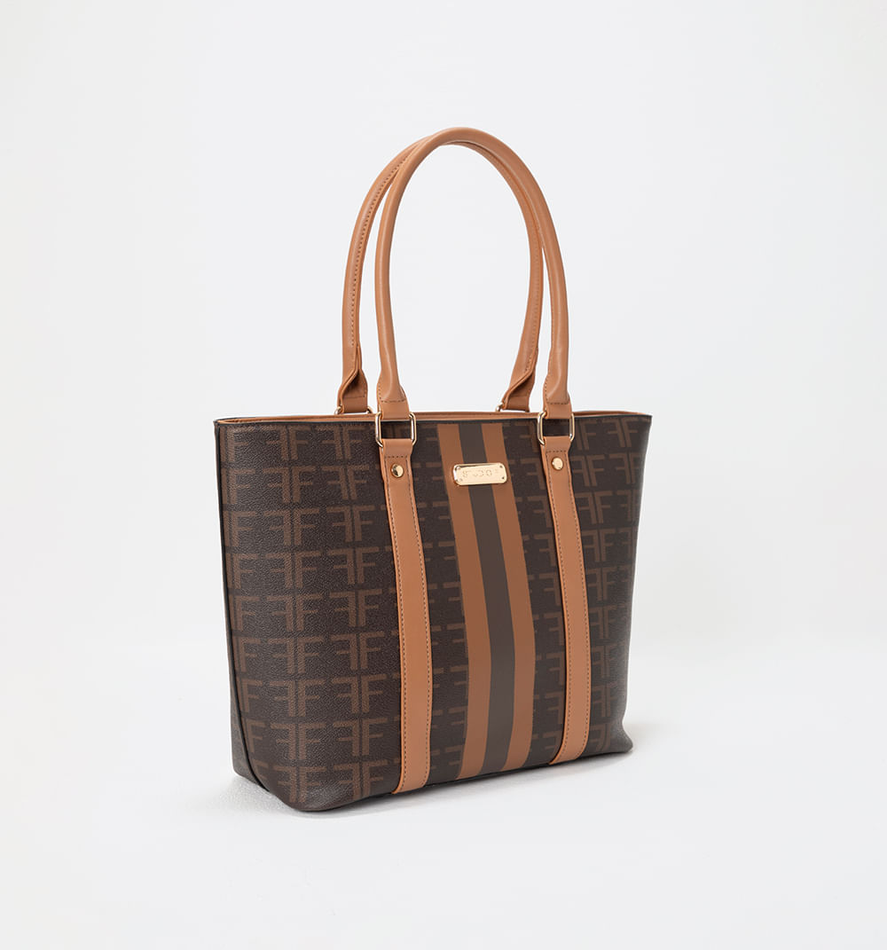 Bolso De Hombro Logomania Ff Con Detalle