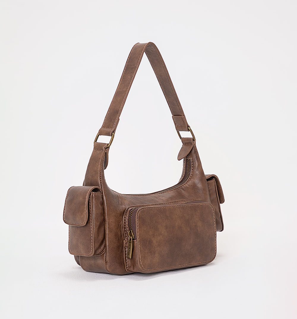 Bolso De Hombro Vintage Utilitario