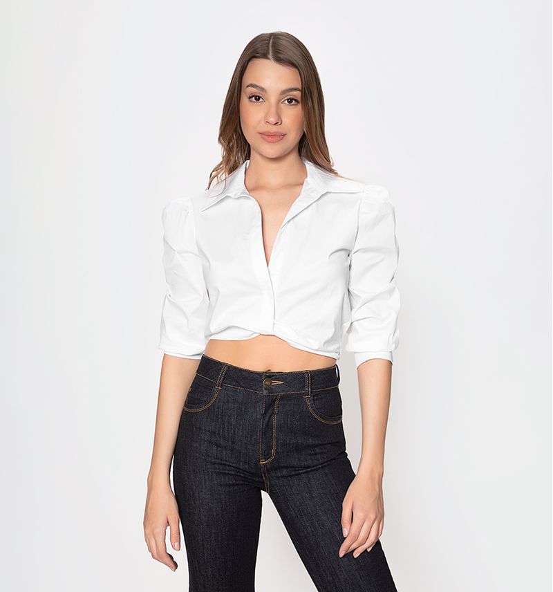Crop camisero hotsell