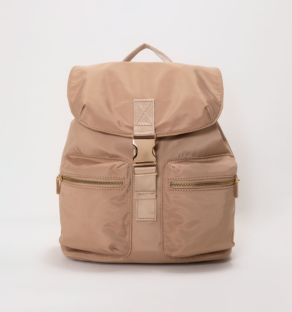 Bolso De Hombro Backpack Con Cierre Buck