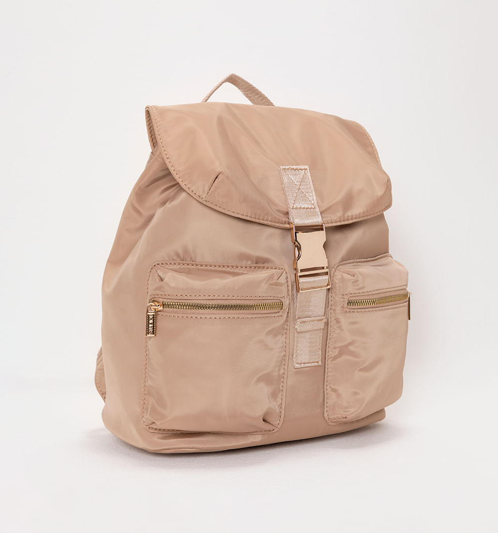 Bolso De Hombro Backpack Con Cierre Buck