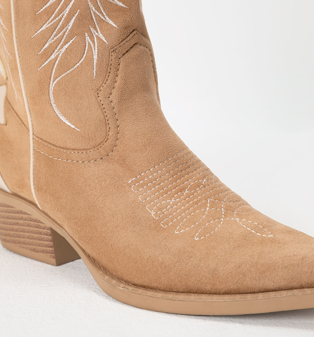 Bota Media Caña Western