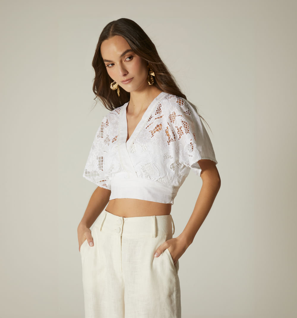 Blusa Cruzada