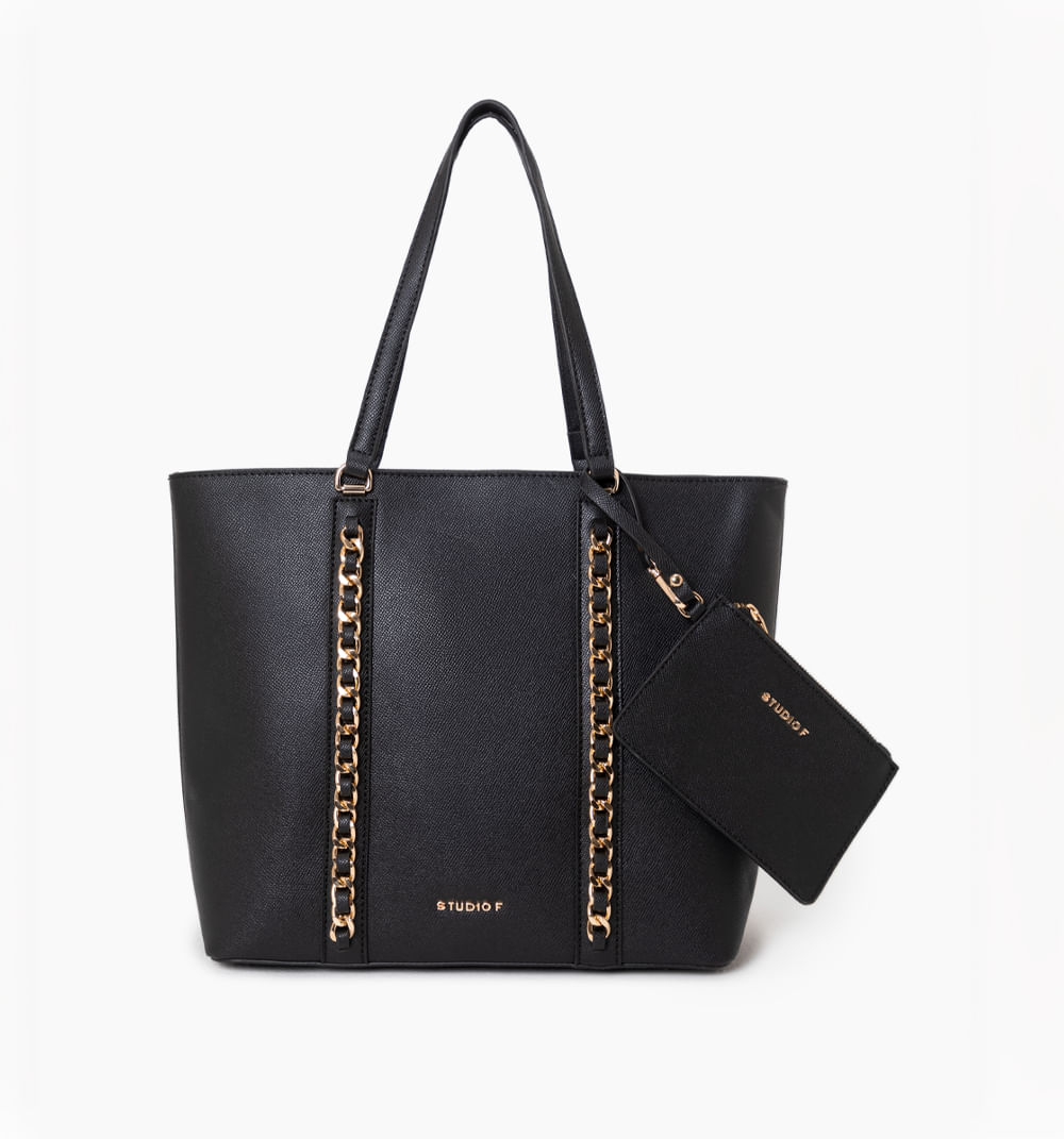 Bolsos De Hombro Con Cadenas Decorativas