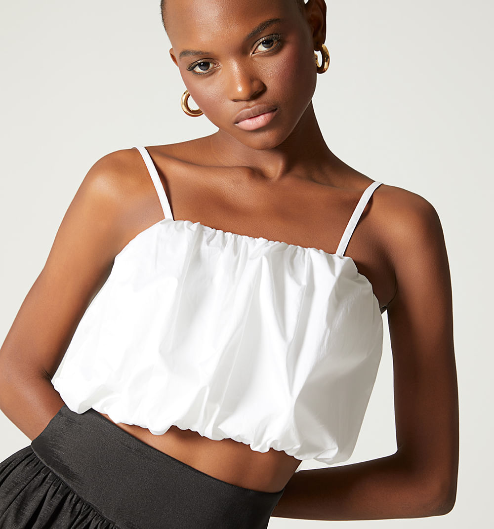 Blusa Tiras, Tipo Globo