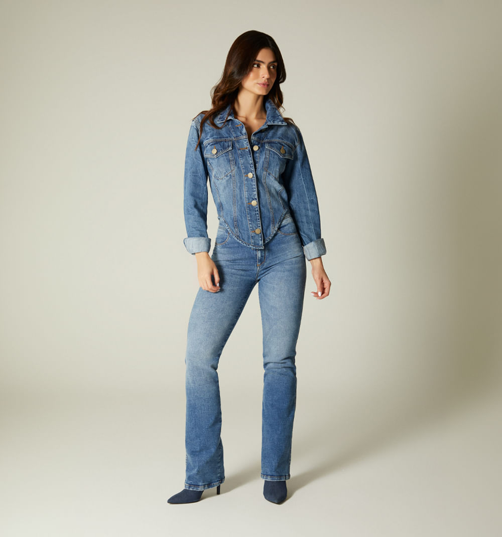 Chamarra  Corta, Manga Larga, Cortes Ent