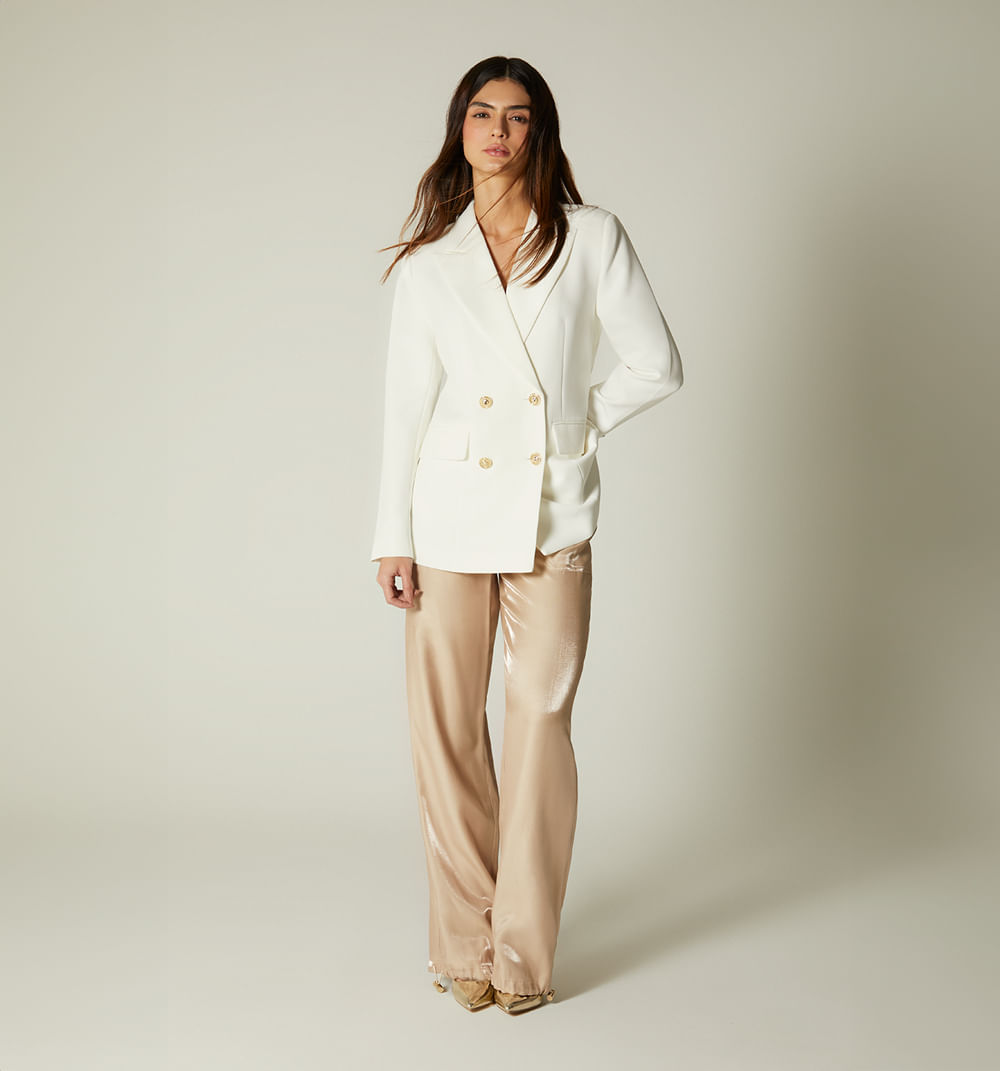 Blazer Oversize Cuatro Botones