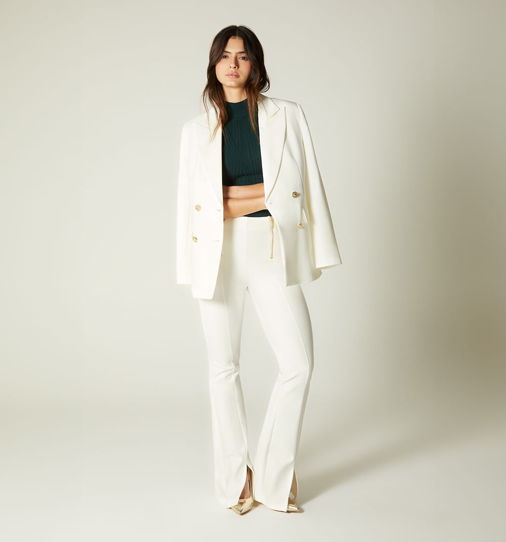 Leggins Tiro Alto Con Cierres