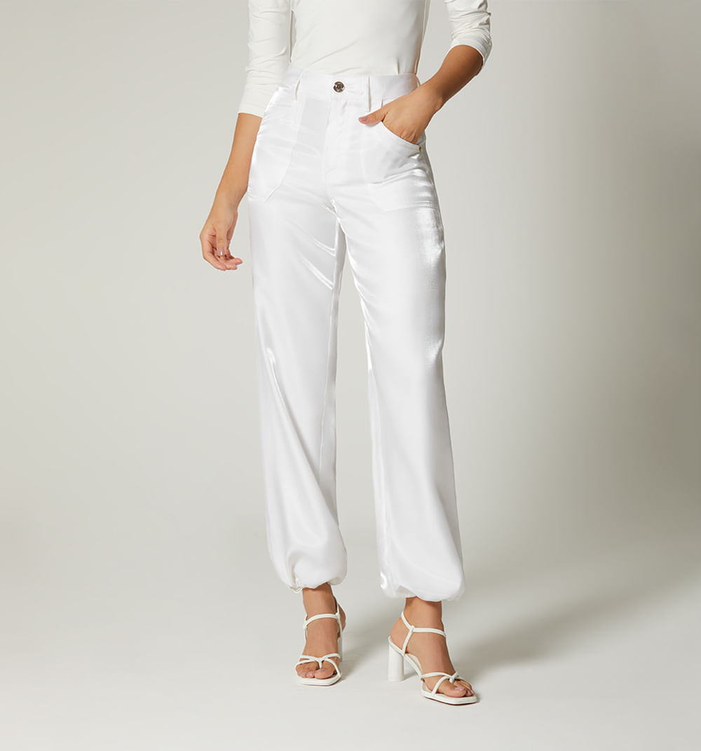 Pantalon Cargo Con Elastico Y Graduador