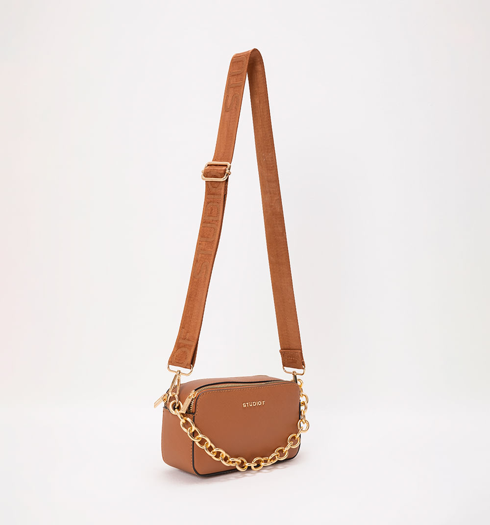 Bolsos Manos Libres Con Detalle Cadena
