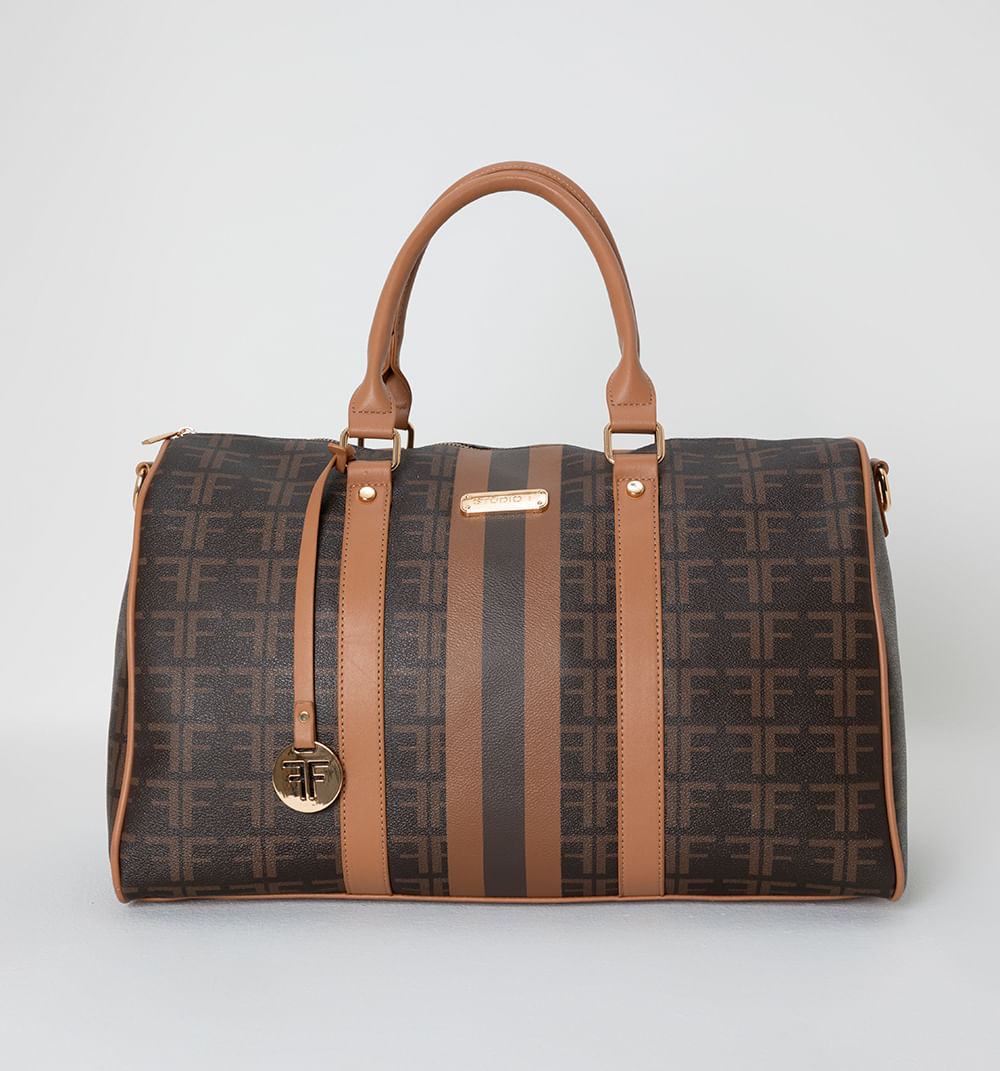 Bolso  Viajero Logomania Ff Con Detalles