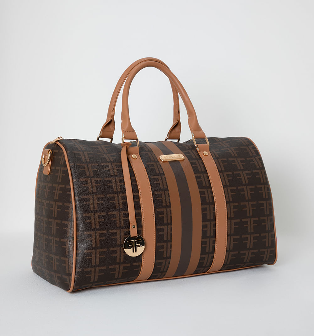 Bolso  Viajero Logomania Ff Con Detalles