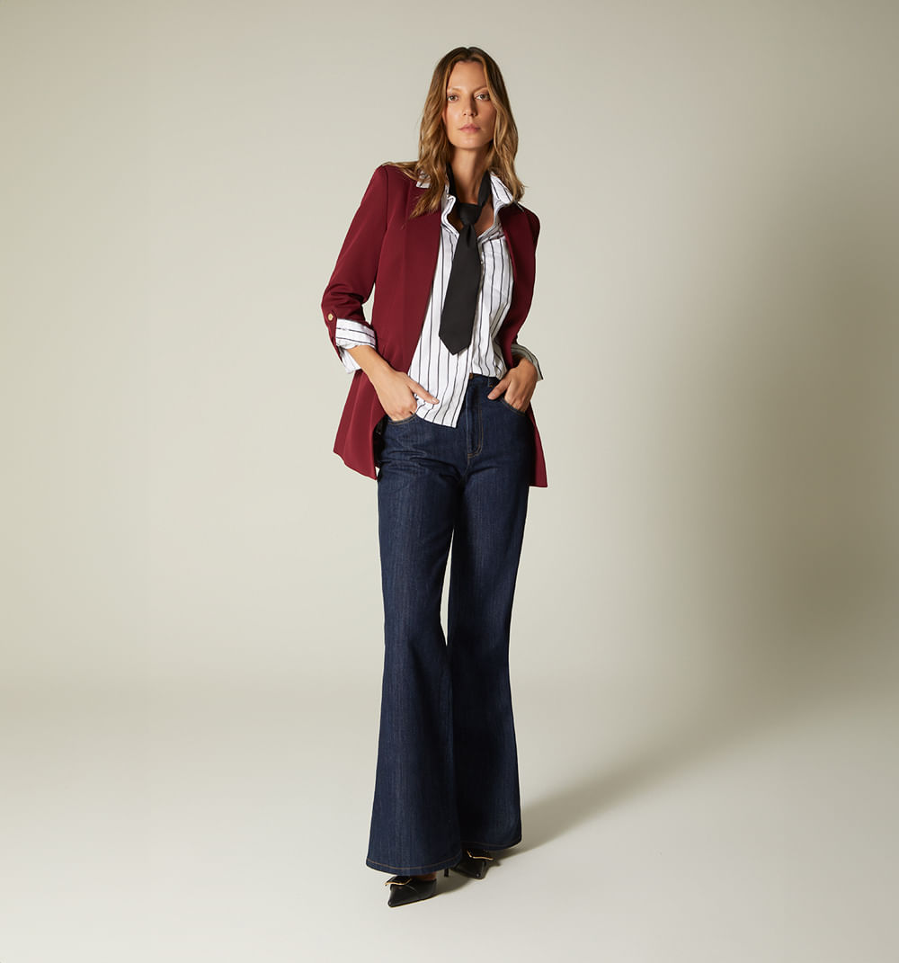 Camisera Basica Manga Larga Over Size  C