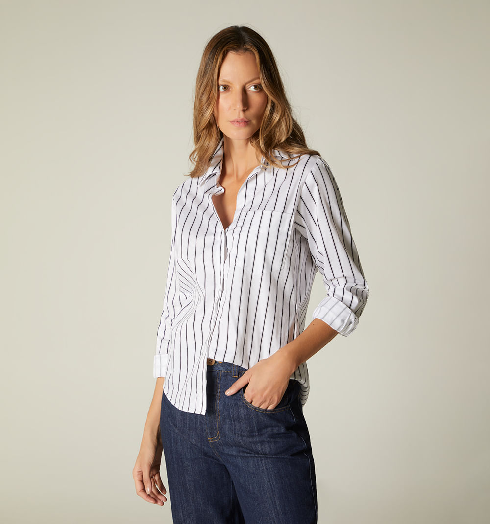 Camisera Basica Manga Larga Over Size  C