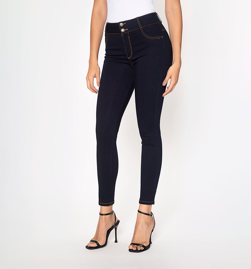 Jean Skinny Levanta Cola,Tiro Alto, Pret