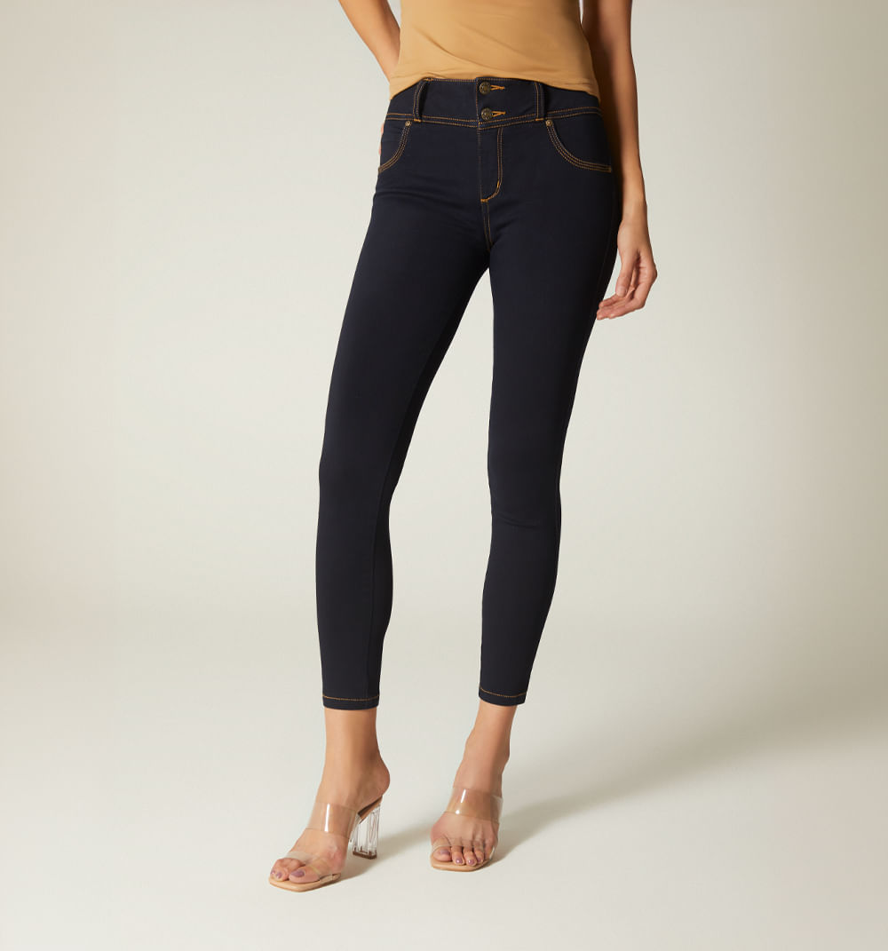 Jean Ultra Slim, Tiro Medio, Crawford Li