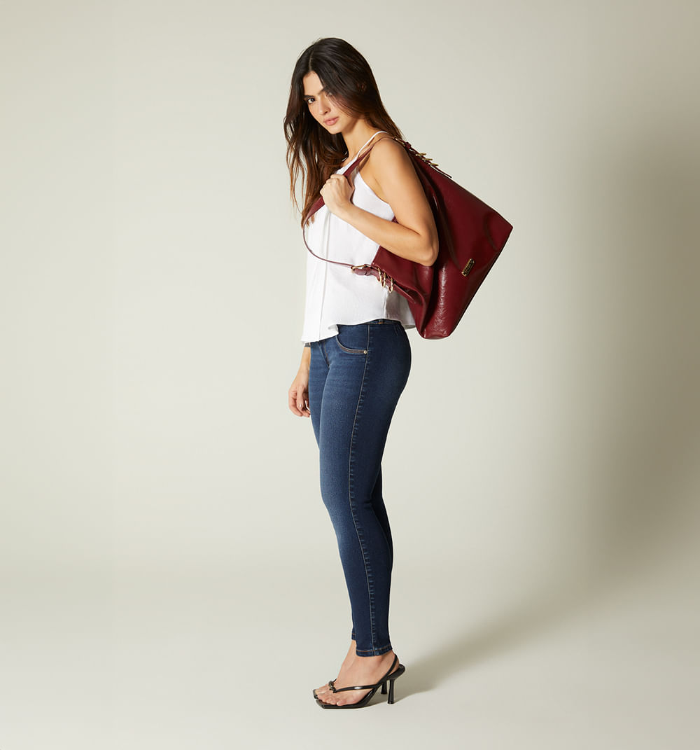 Jean Ultra Slim, Tiro Medio, Crawford Li