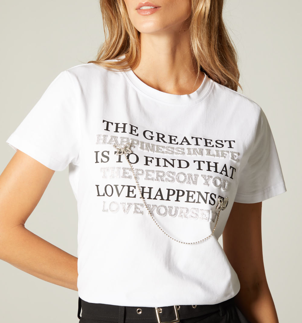 Camiseta Mariposas Y Hot Fix