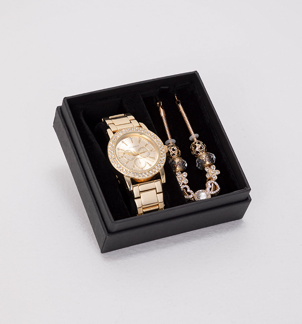 Set Reloj Y Pulsera