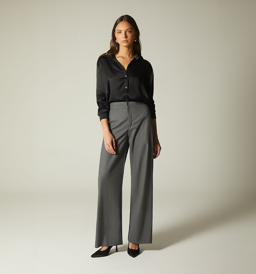 Blusa Camisera Manga Larga