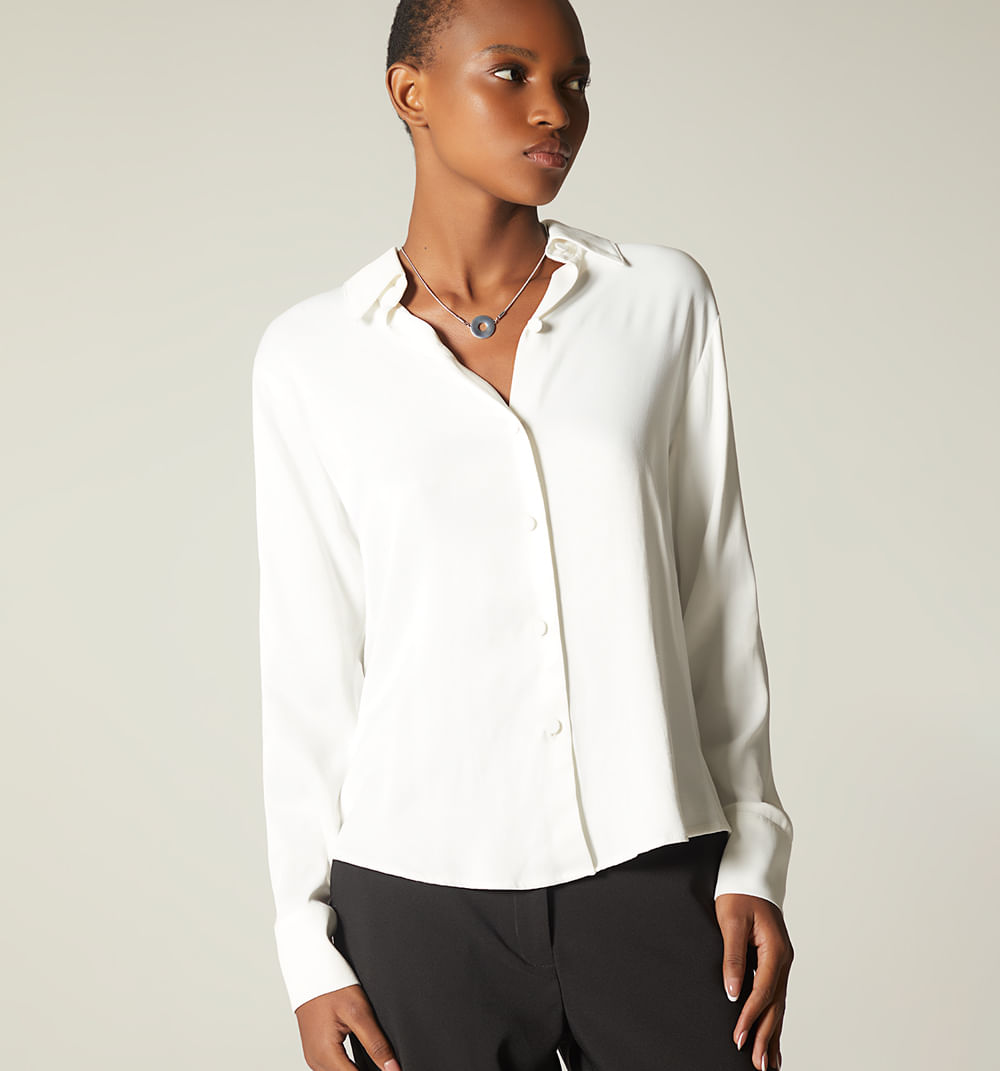 Blusa Camisera Manga Larga