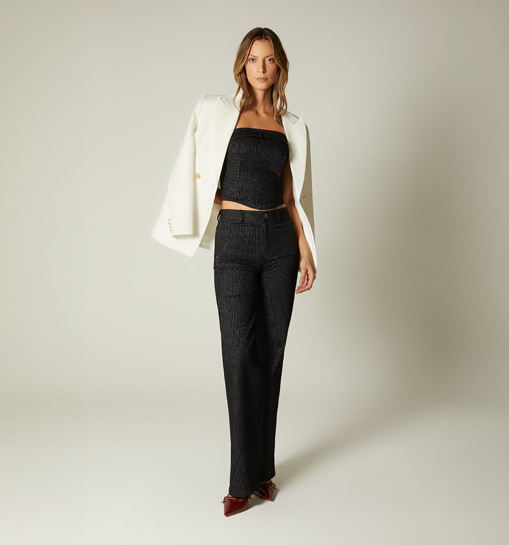 Blusa Straple, Corte Superior Sobrepuest