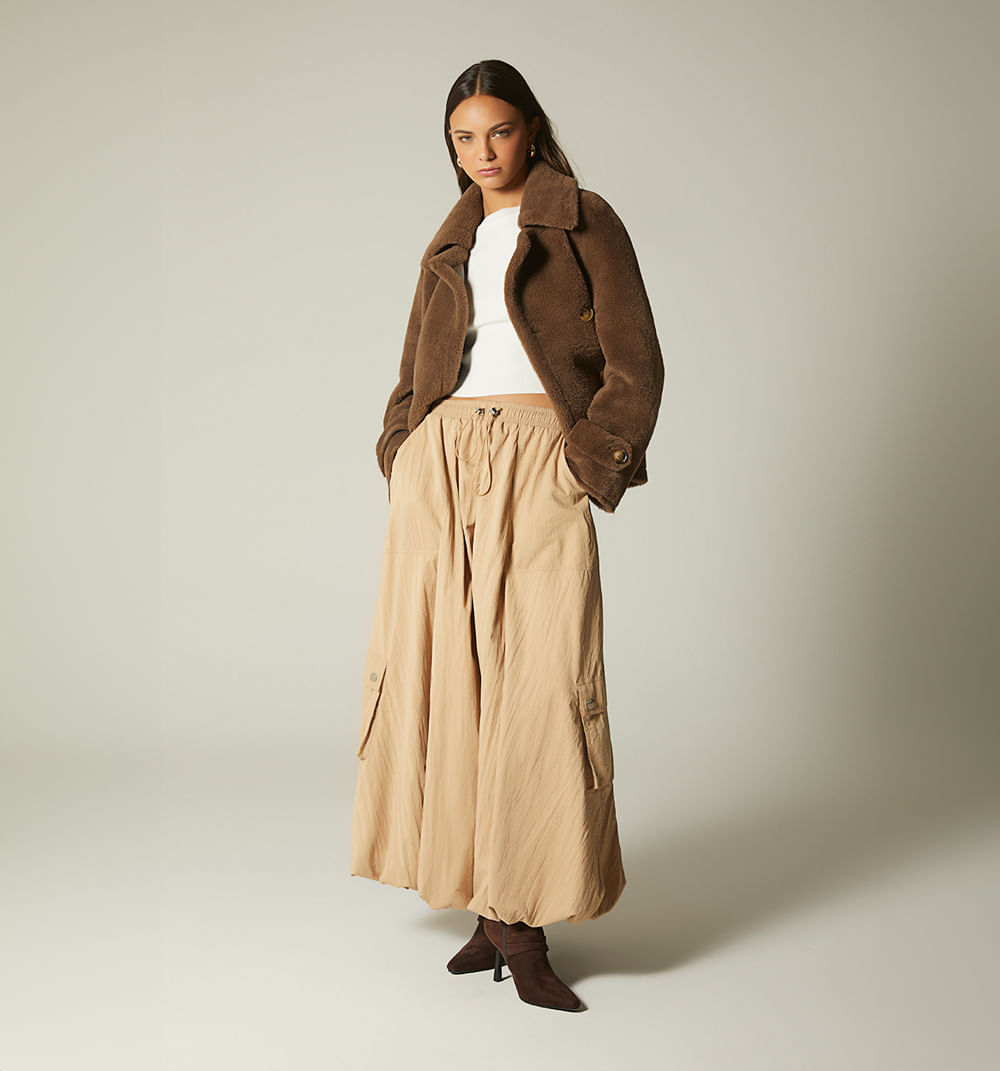 Chamarra Oversize Teddy