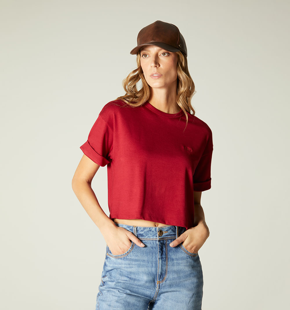 Camiseta Manga Corta Boxy