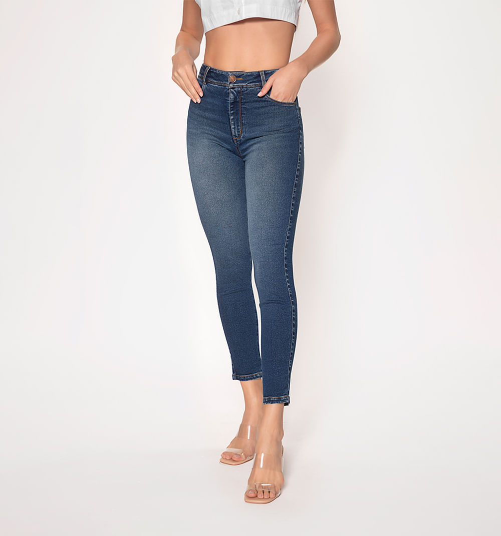 Jean Ultraslim, Cinco Bolsillos, Tiro Su